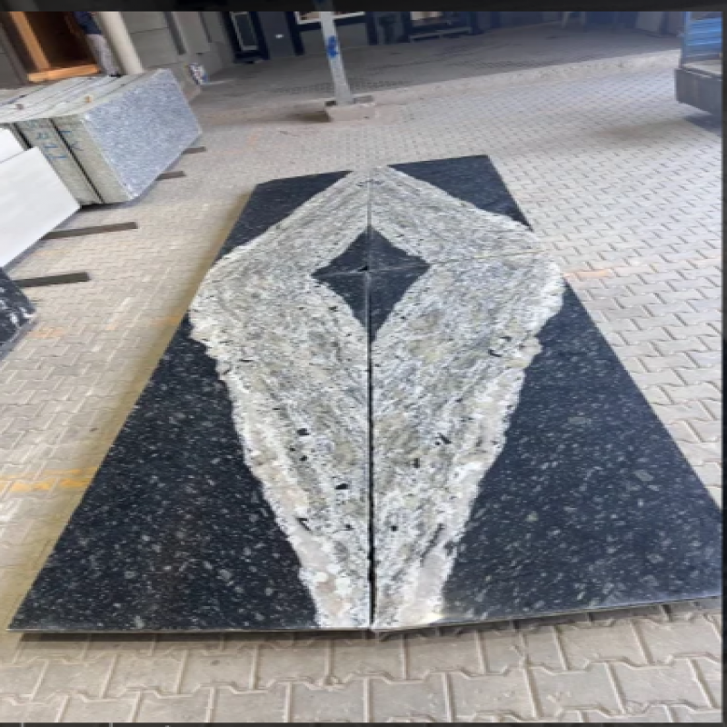 Majestic Black Alaska Pattern Granite