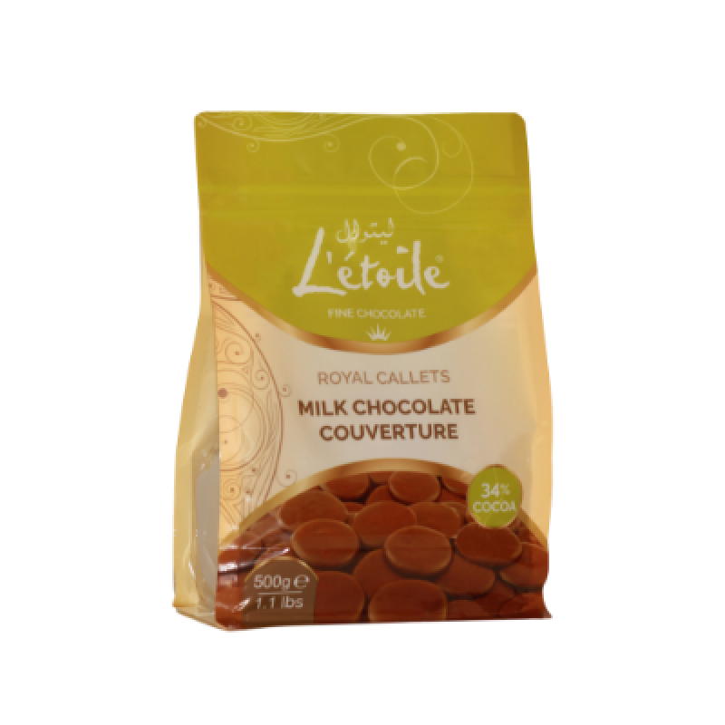 680 | Royal Milk Chocolate Callets 500gr