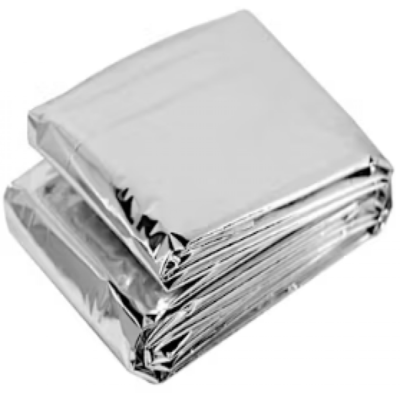 Mylar Emergency Blankets - Silver