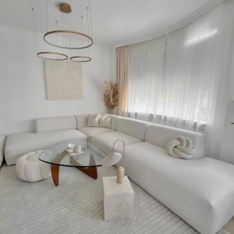 White Sofa Set