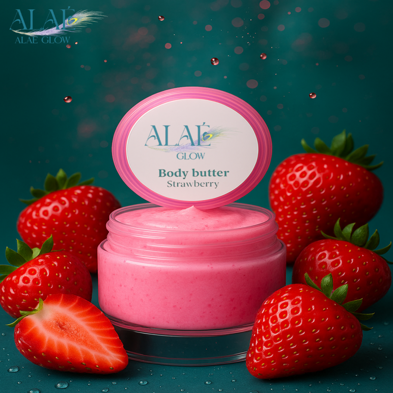 Body butter strawberry 