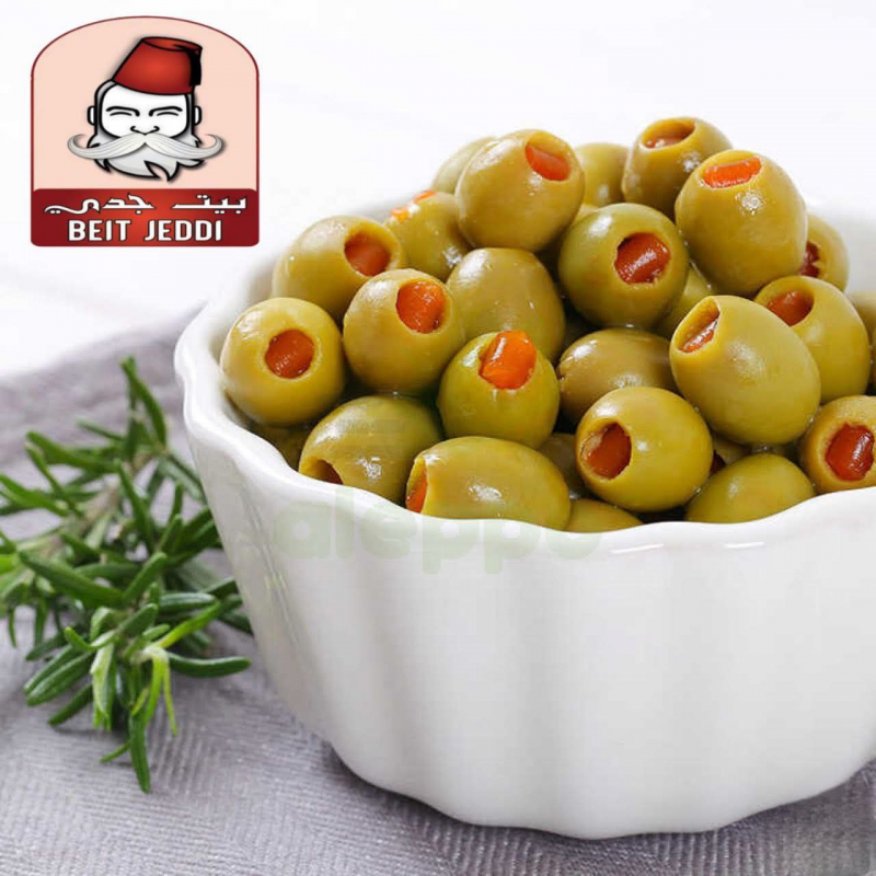 Olives stuffed with carrots