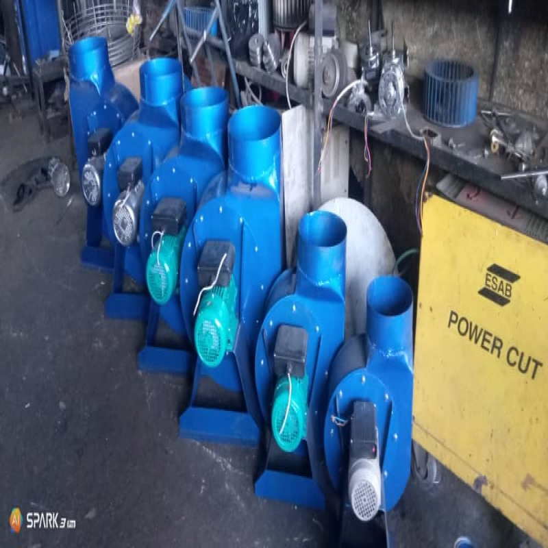 Industrial Centrifugal Blower with Electric Motor