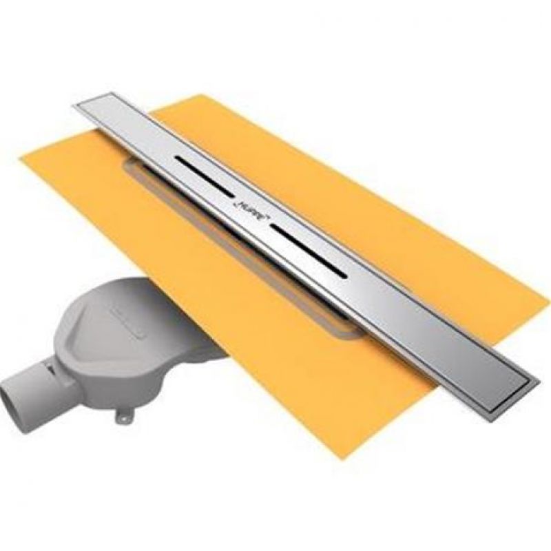  Hüppe Galata X Shower Channel Side Outlet Matt Satin 60 cm