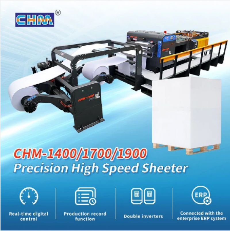  CHM-1400 Roll To Sheets Paper Sheeter
