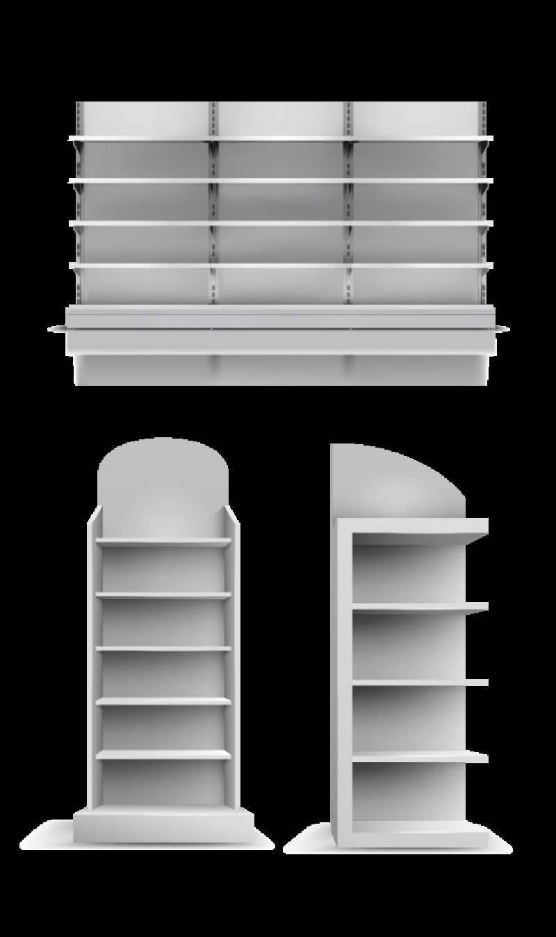 SHOPPING RACKS & SHELVING